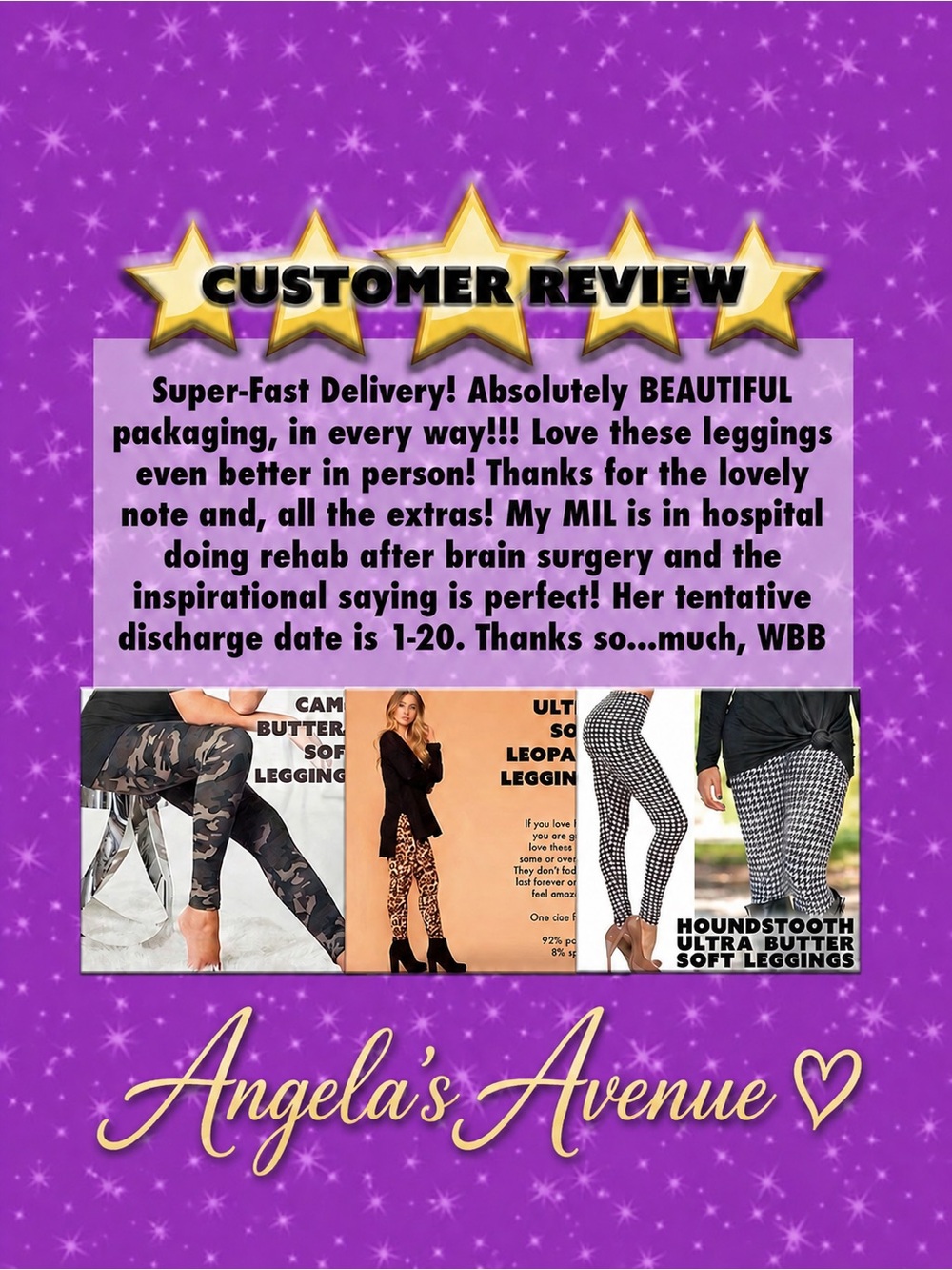 SHOP WITH CONFIDENCE with @angelas_avenue